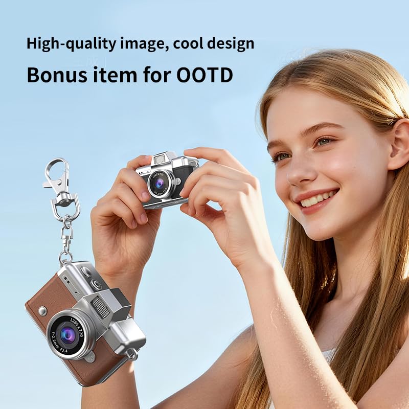 Amazon.com : Mini Keychain Digital Camera with 180° Flip Selfie
